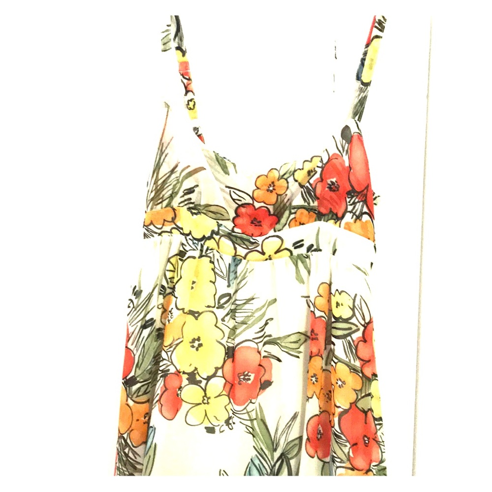 Floral babydoll dress